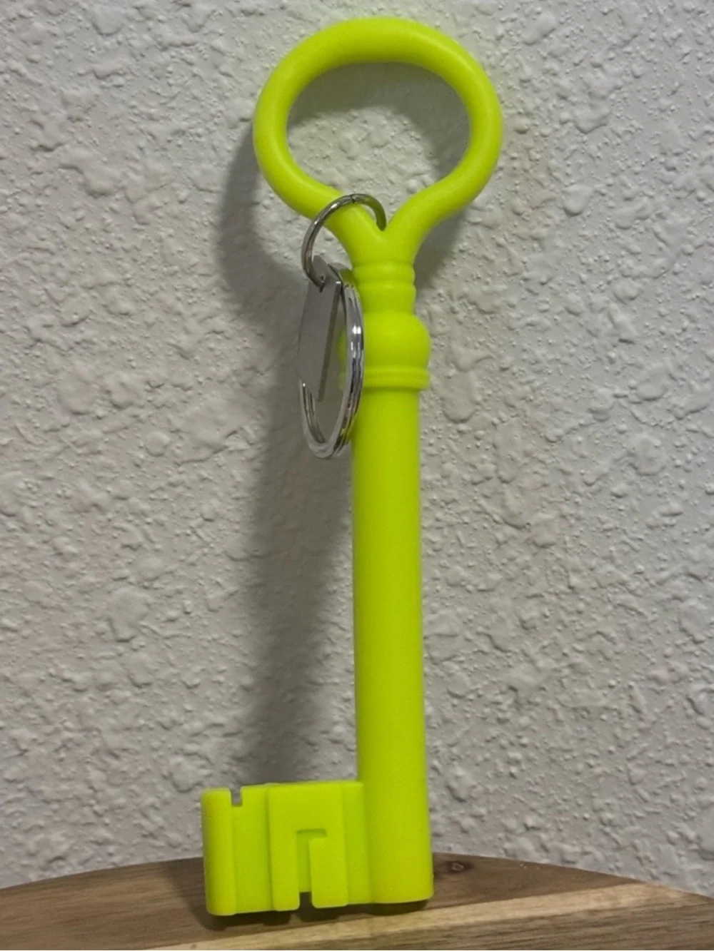 NWT Areaware x Harry Allen Reality Series Italian Church Key Keychain Chartreuse